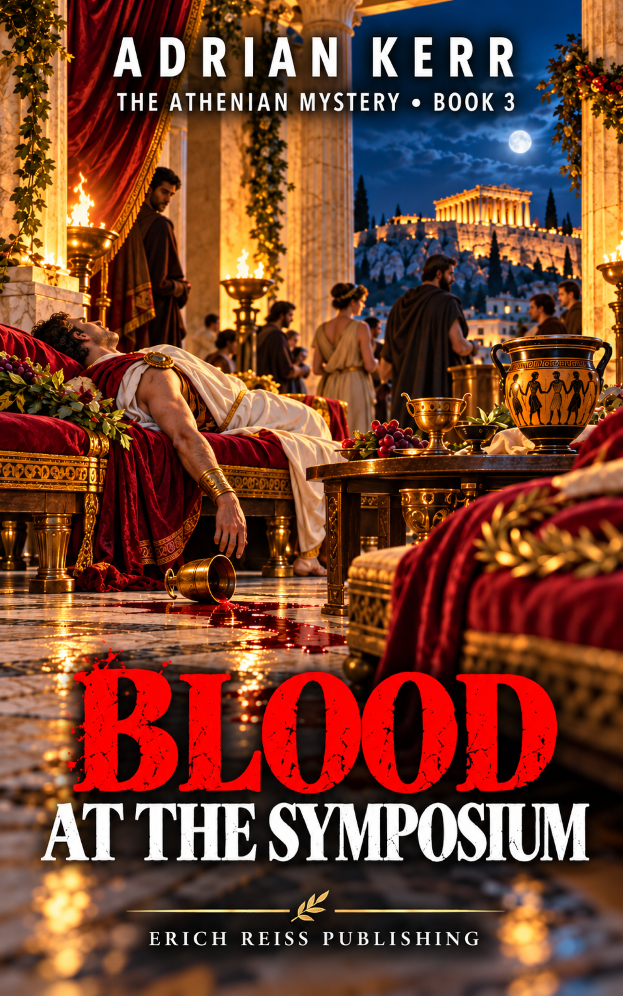Cover Blood at the Symposium von Adrian Kerr