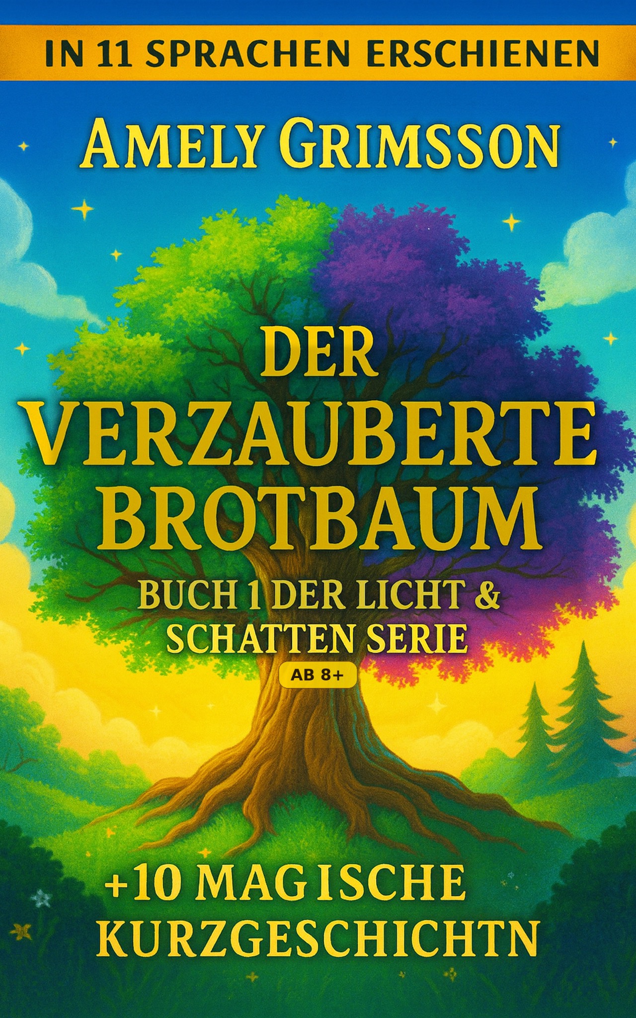 Cover Der verzauberte Brotbaum von Amely Grimmson