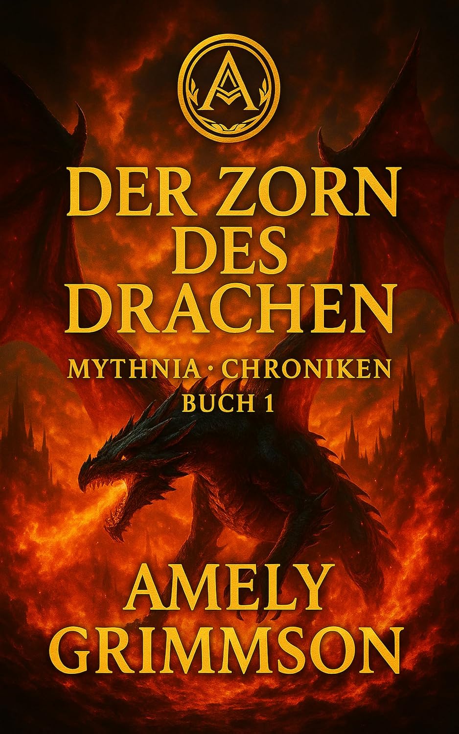 Cover Der Zorn des Drachen von Amely Grimmson
