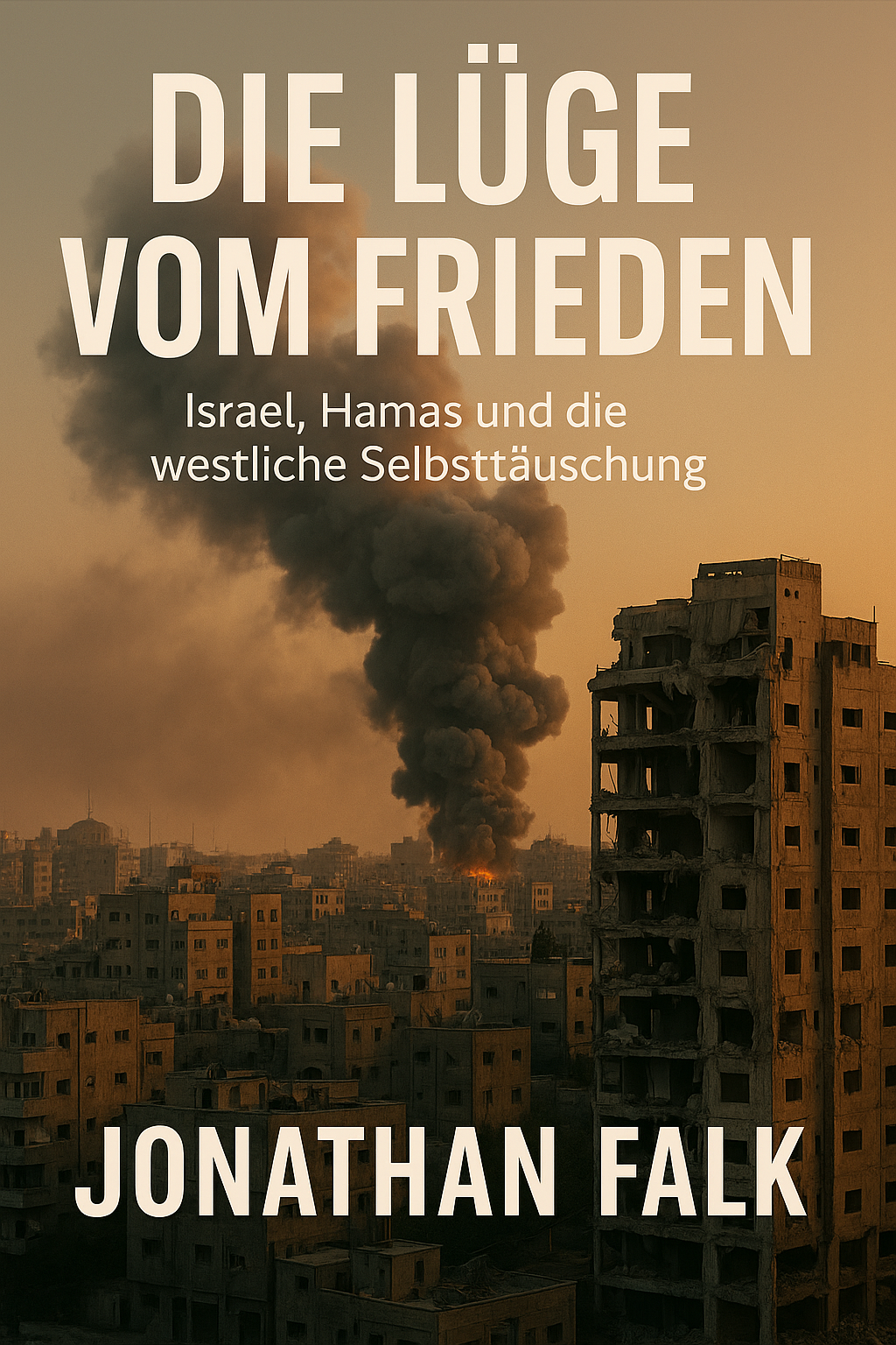 Cover Die Lüge vom Frieden von Jonathan Falk