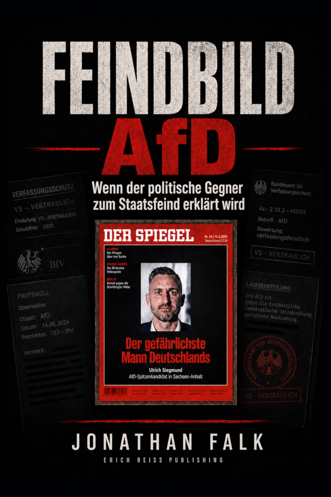 Cover Feindbild AfD von Jonathan Falk