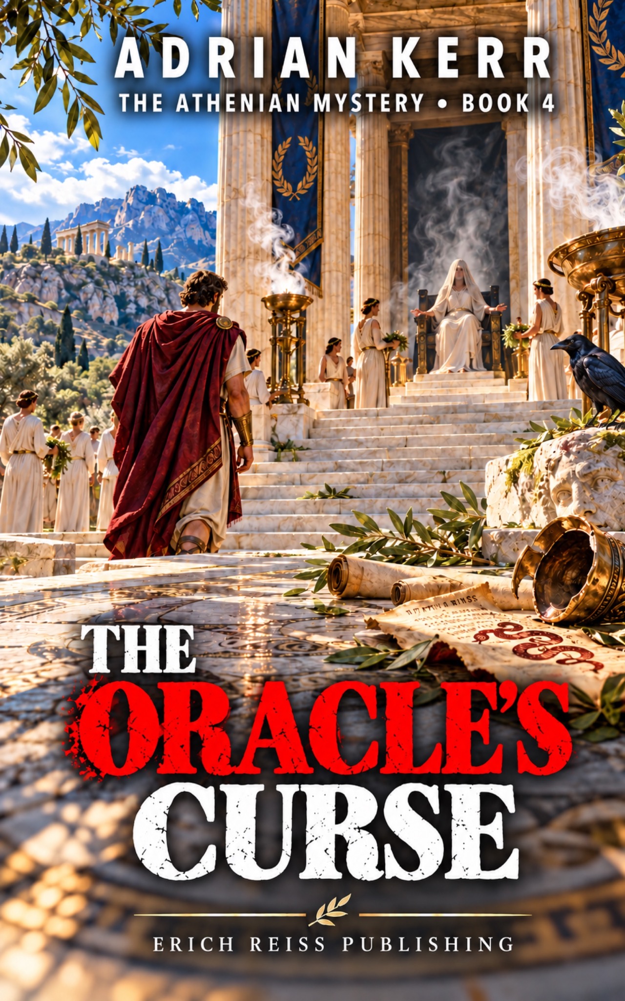 Cover The Oracle’s Curse von Adrian Kerr