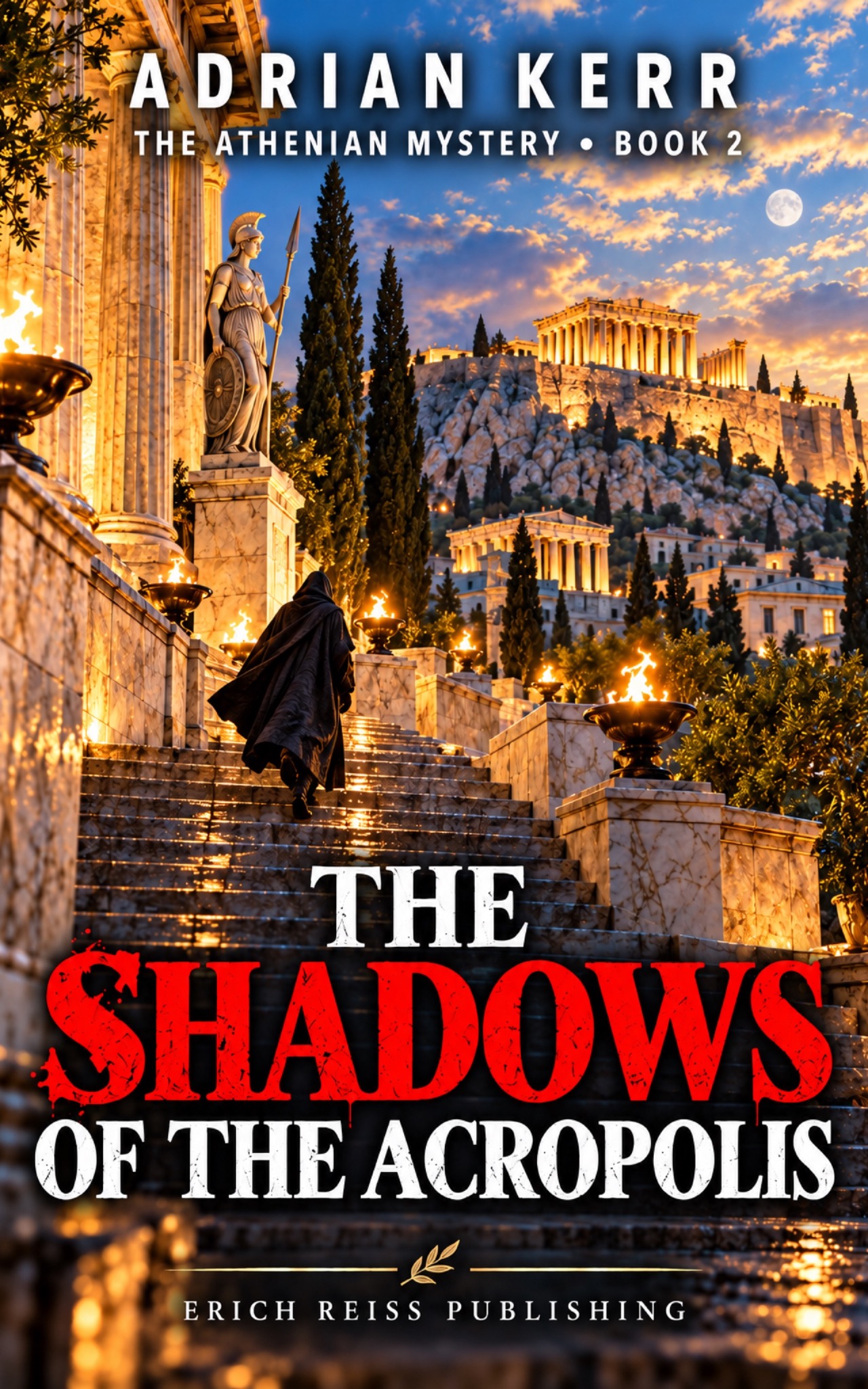 Cover The Shadows of the Acropolis von Adrian Kerr